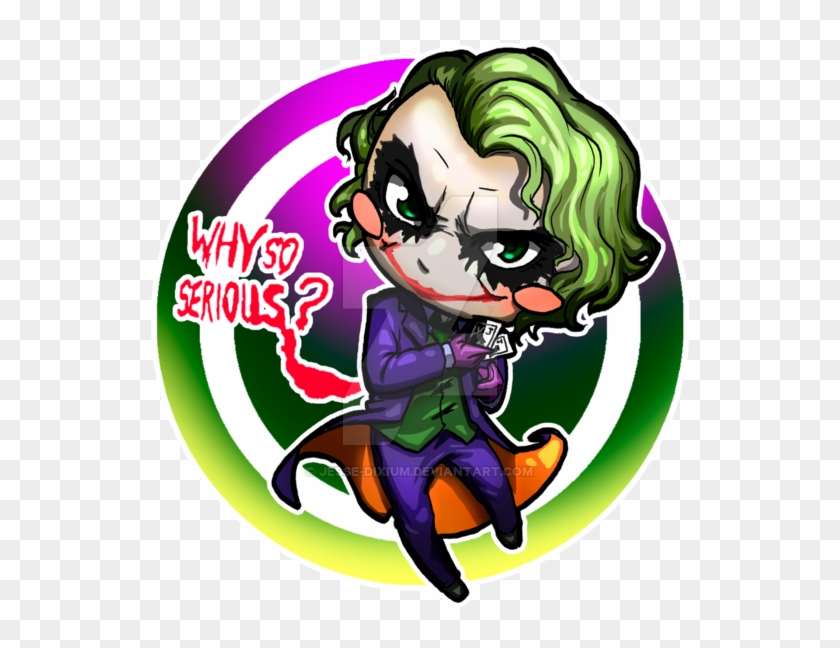 Joker [batman, The Dark Knight Fan Art] By Jesse Dixium - Cartoon ...